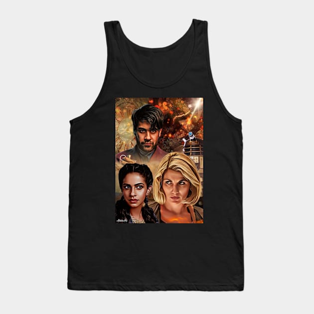 13th doctor / Final Battle Has Begun Tank Top by AlisiaArt